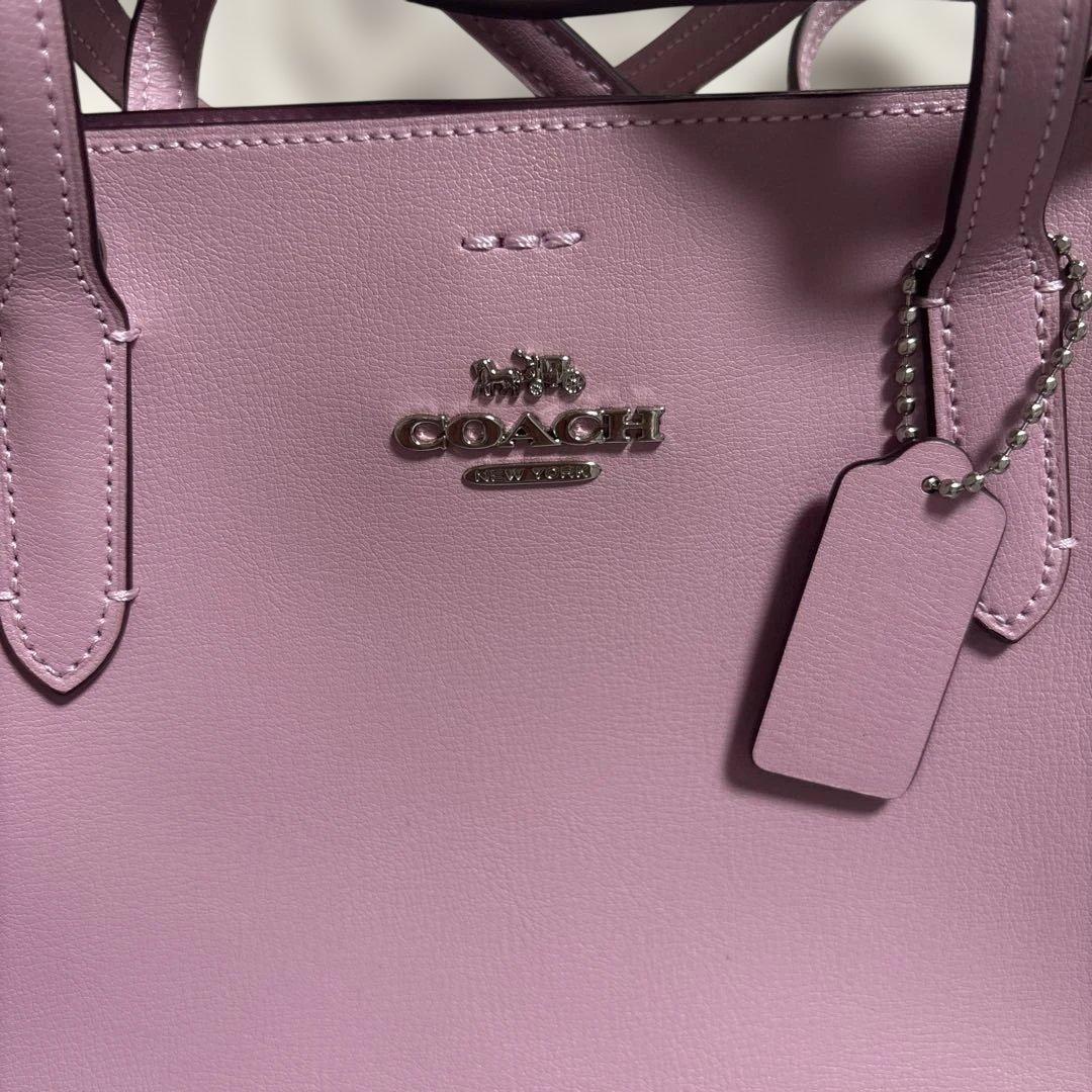 COACH ピンク トートバッグ