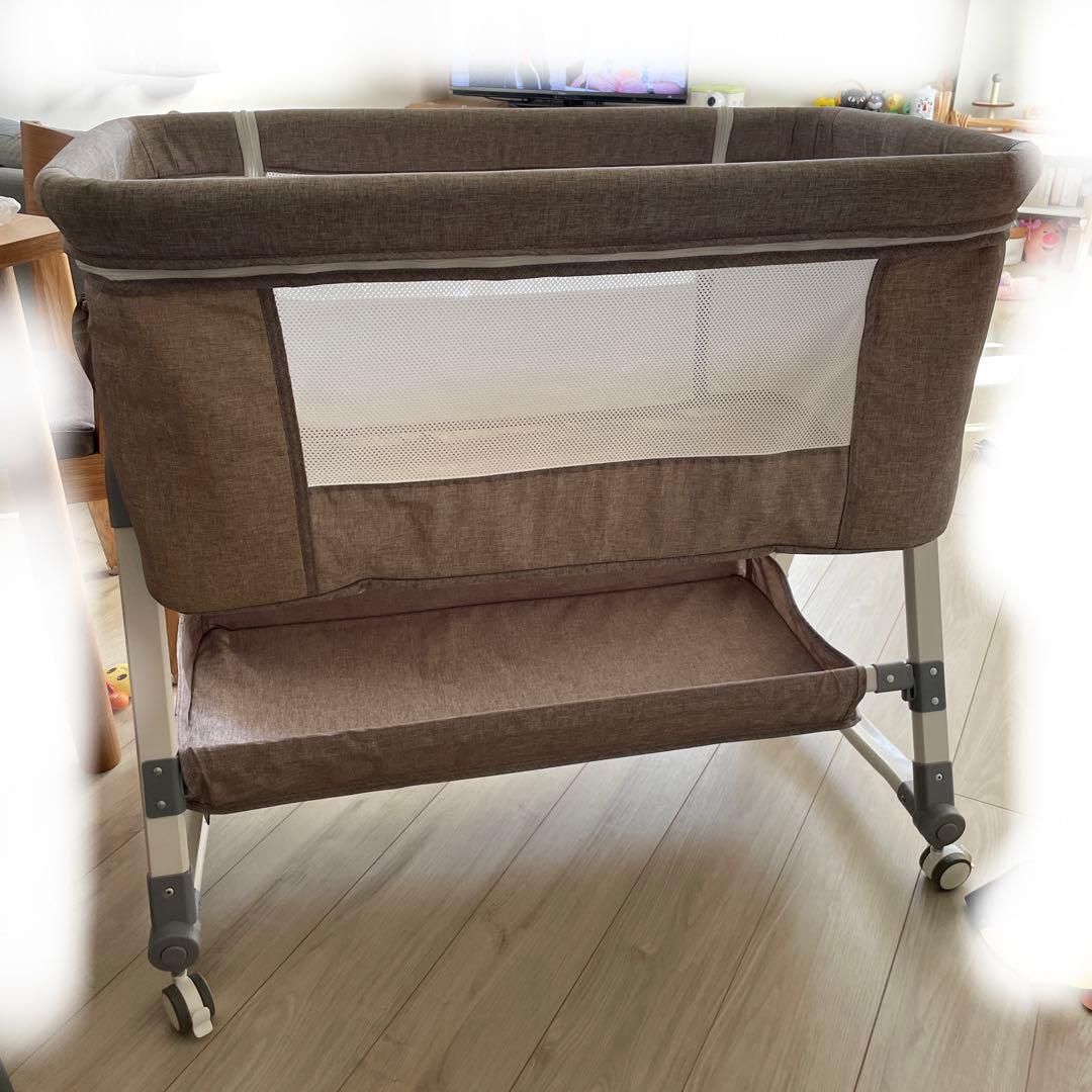 AORTD ベビーベッド　折りたたみ　添い寝　寝具　セット売り