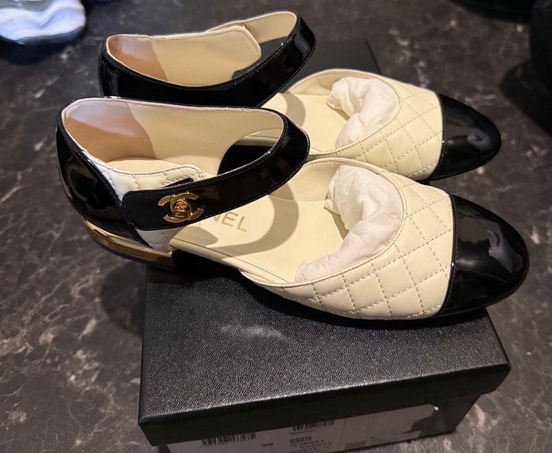 CHANEL シャネル Mary Janes メリージェーン バレエシューズ