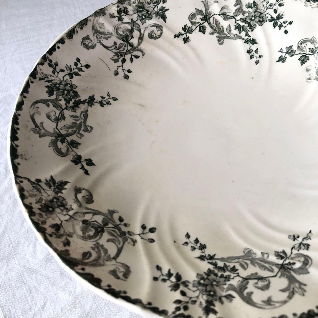 時の色香が美しいコンポティエ　エミールブルジョワ　フランスアンティーク