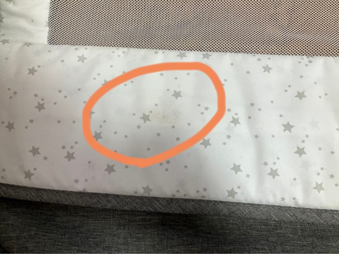 ベビーベッド　HZDMJ グレー