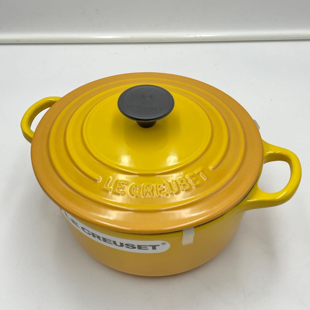 LE CREUSET ココット ロンド　18cm ディジョン　両手鍋　廃盤色