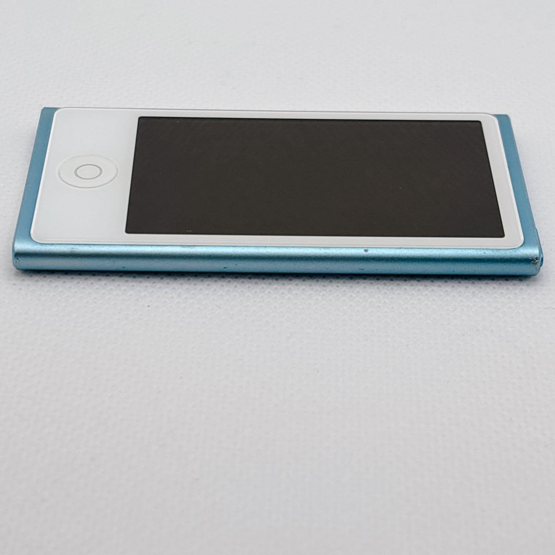 【良品】Apple iPod nano 第7世代 16GB MD477J ブルー