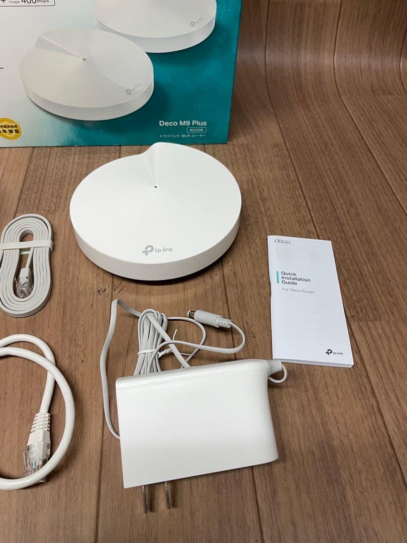 TP-Link Deco M9 Plus メッシュWi-Fiルーター 2台セット