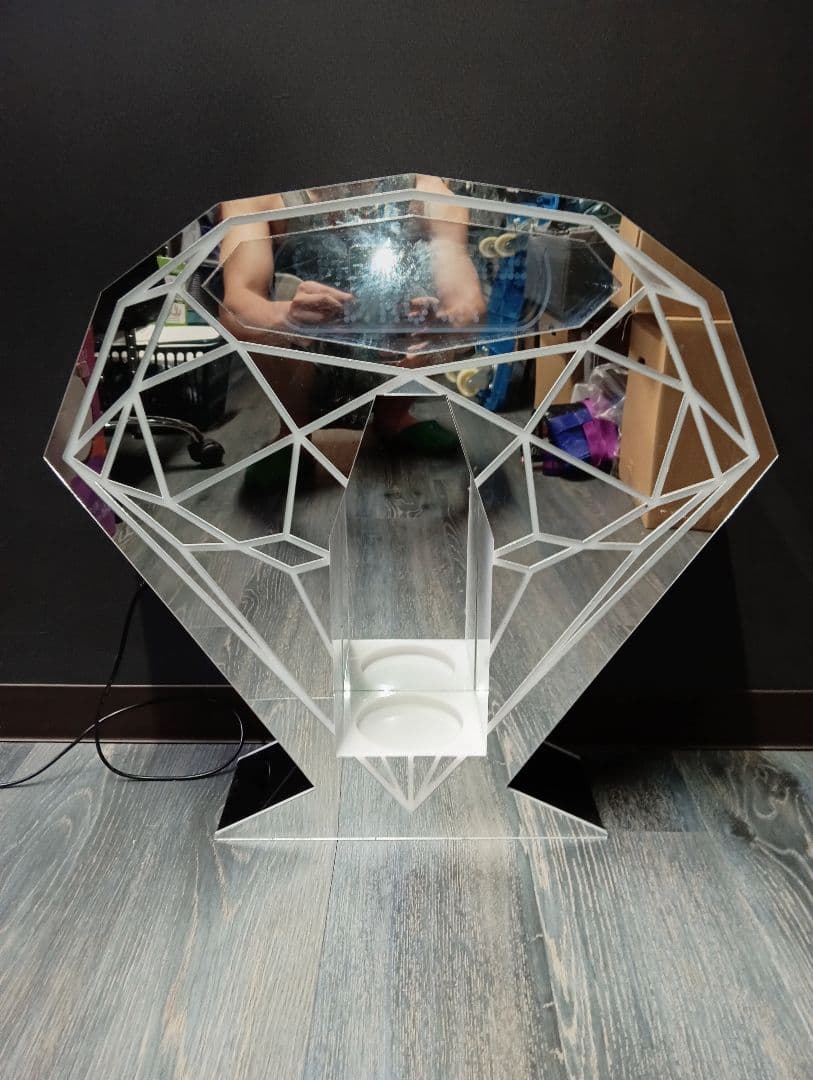 光るシャンパンボトルホルダー D.ROCK LEDライト