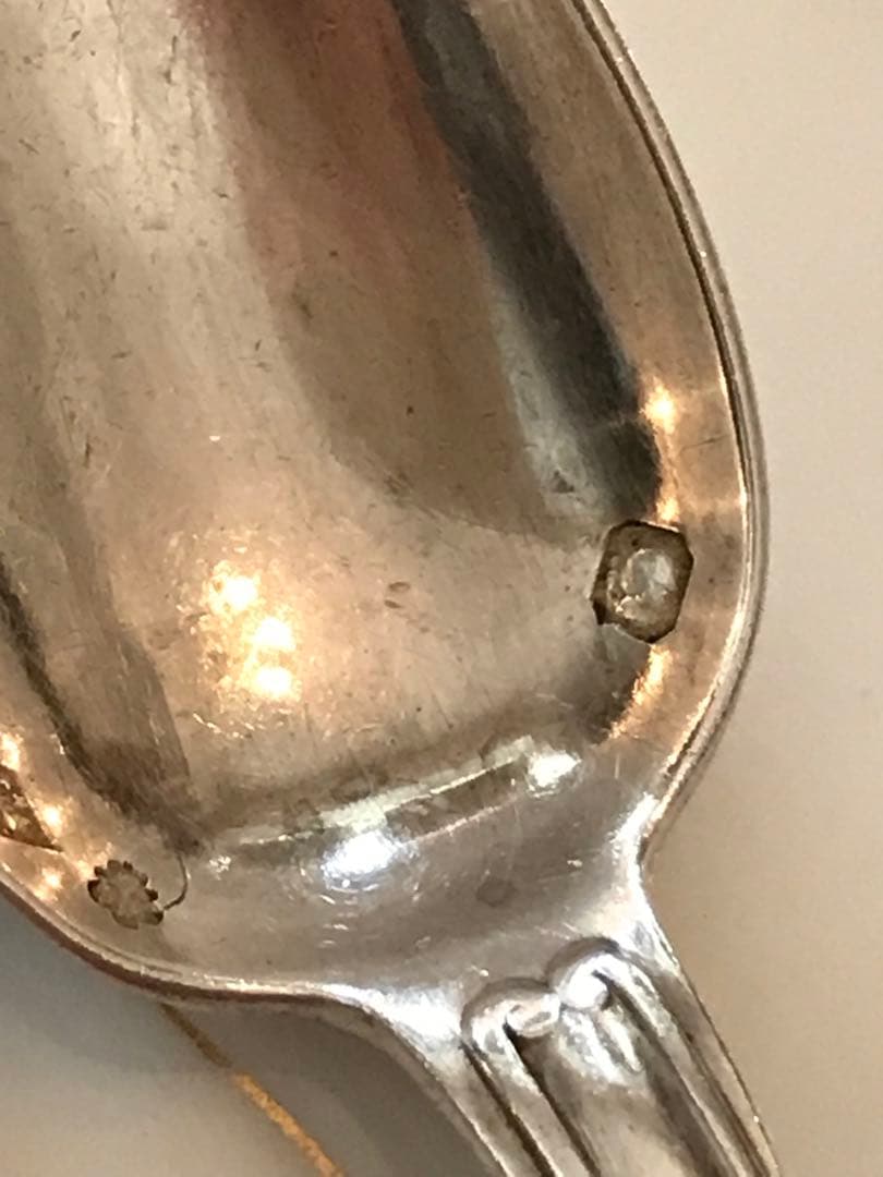 クリストフル／純銀／カトラリー 10点（ナイフ2本＋スプーン8本）