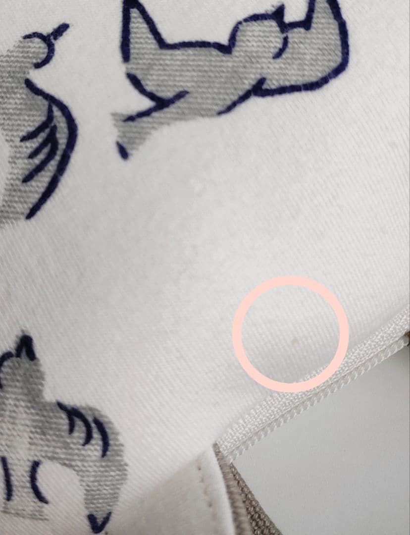 訳あり ミナペルホネン kanata ミニサイズ ファスナーバッグ