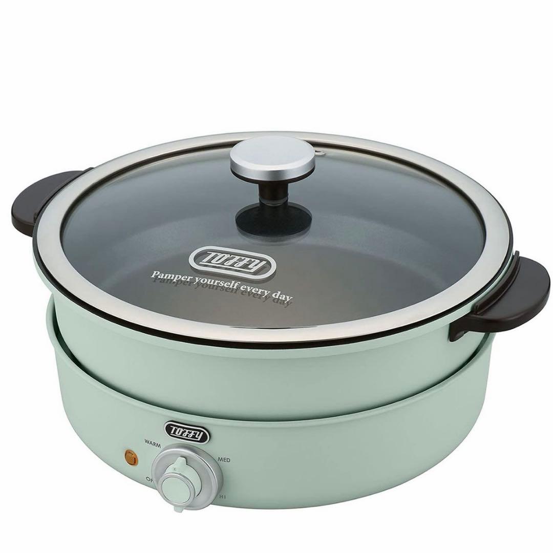 Toffy 電気グリル鍋　たこ焼きプレート、別売りの焼肉プレートセット
