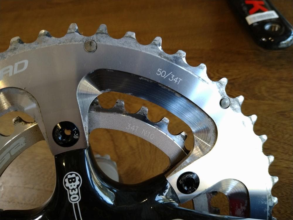 本日限定価格★FSA SL-K LIGHT カーボン クランクセット 170mm