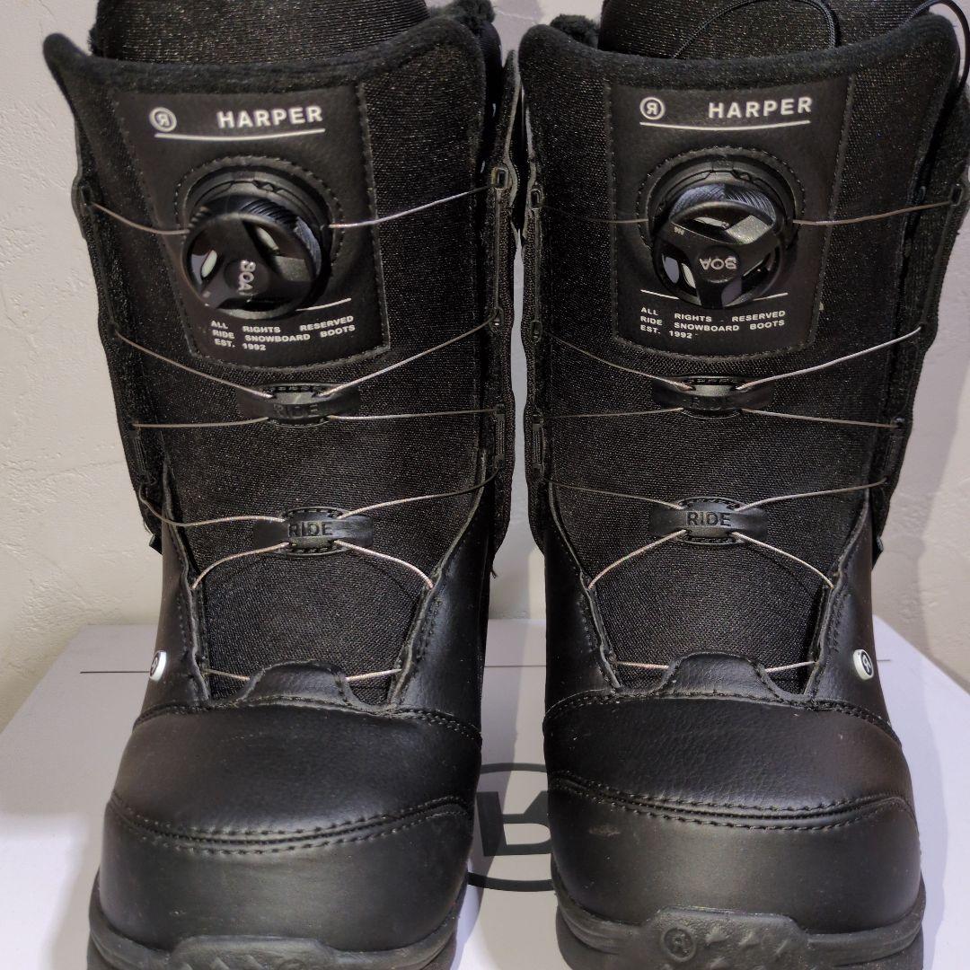 RIDE HARPER スノーボードブーツ 7 ブラック 24cm