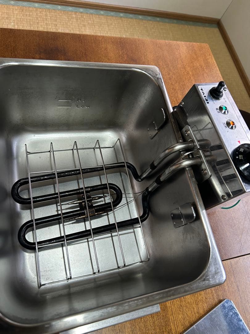 タイジ　電気フライヤー　TF-40A 2バスケット
