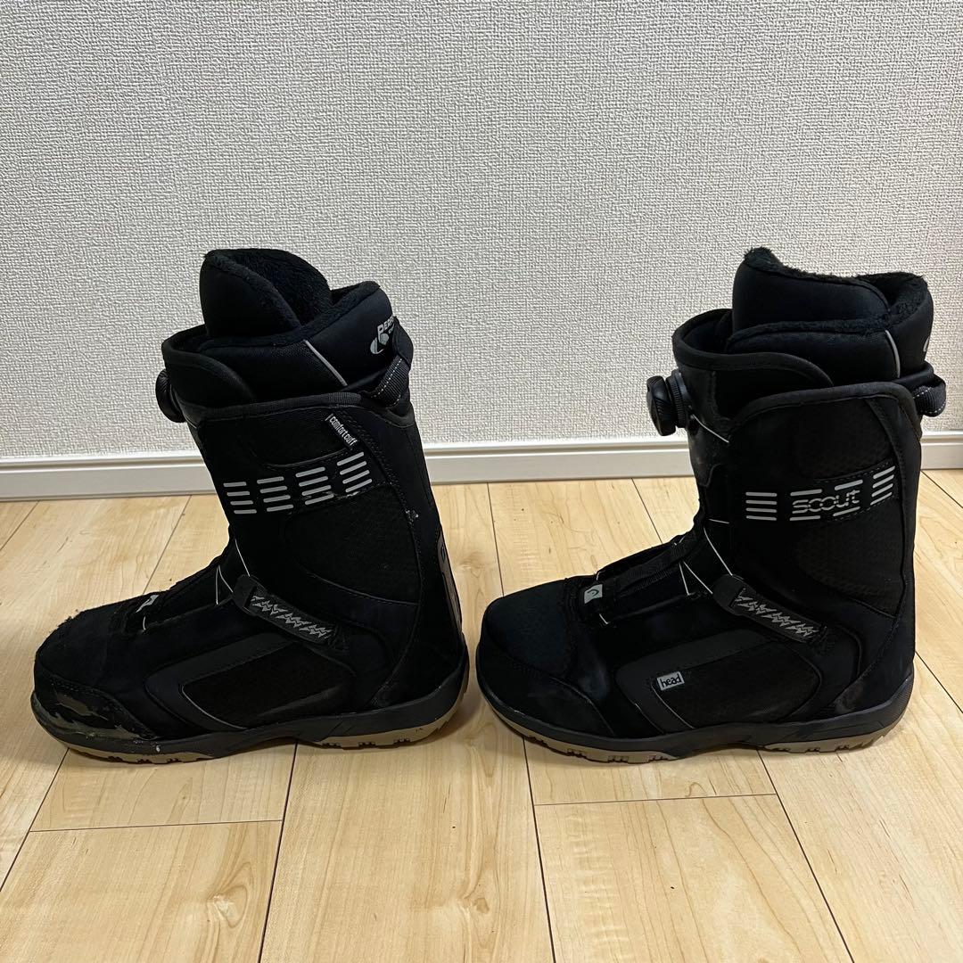 【即日発送】head スノボブーツ　SCOUT スカウト　25.0cm