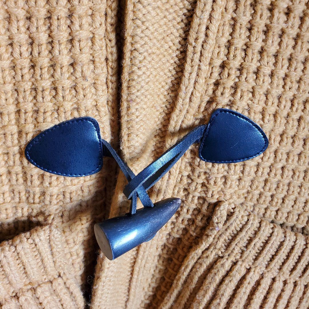 極美品 バーバリー ブラックレーベル　ニット　ダッフル ジャケット コート