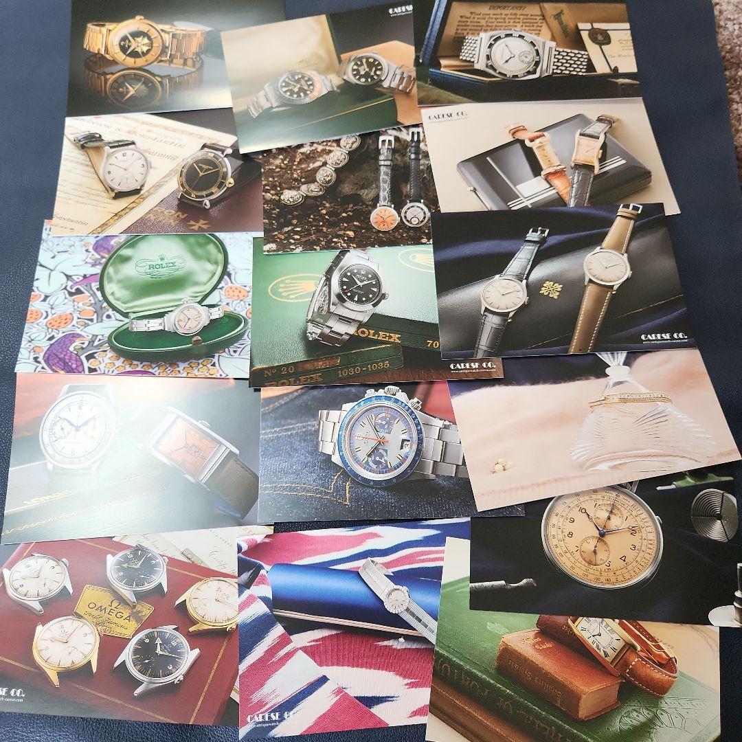 ROLEX TUDOR等 ケアーズ製 時計の卓上カレンダー 2023～2025