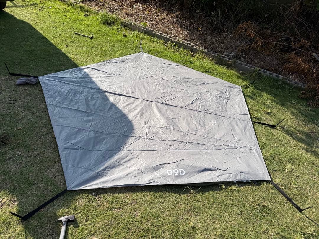 DOD ライダーズワンポールテント、専用シート