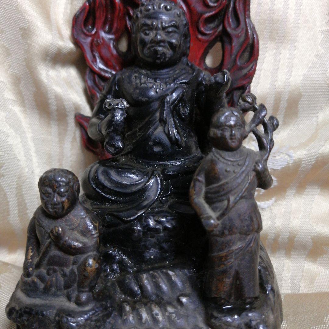 仏像　成田不動尊　開運厄除け　大護摩修行　骨董　アンティーク　像