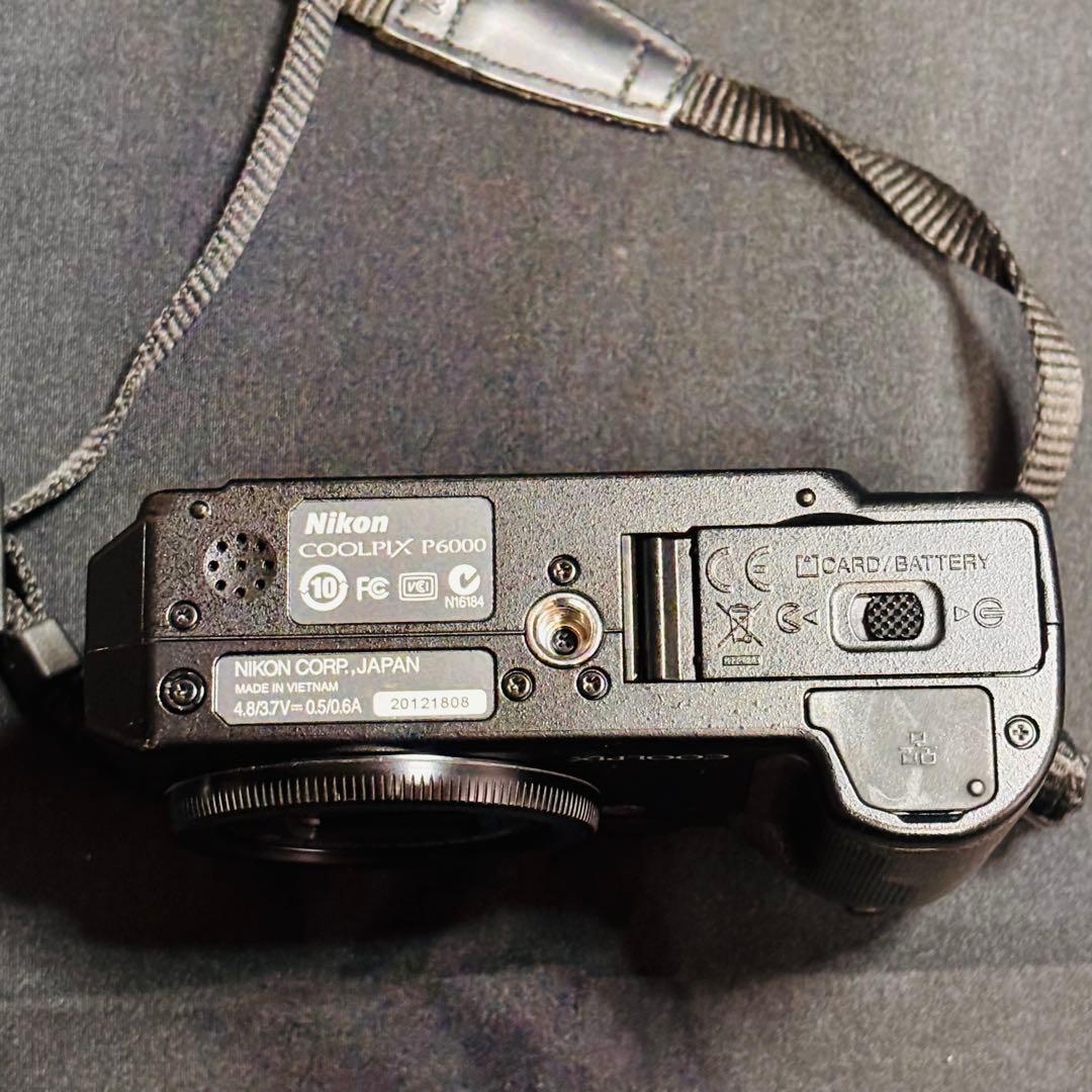 NIKON COOLPIX P6000 コンデジ ケース付き