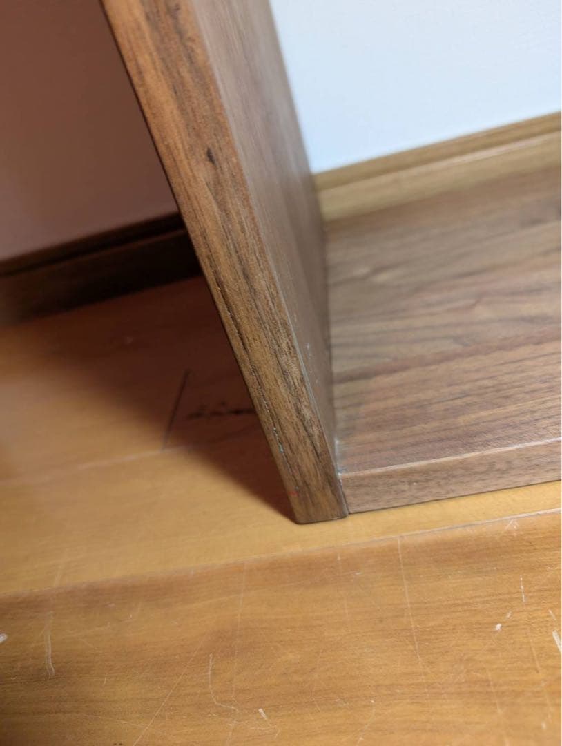 ■送料込■無印良品 MUJI スタッキングシェルフ ウォールナット 棚 家具収納