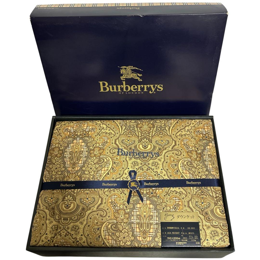 ✨新品・未使用✨Burberrys ダウンケット 羽毛肌掛け布団 150×200