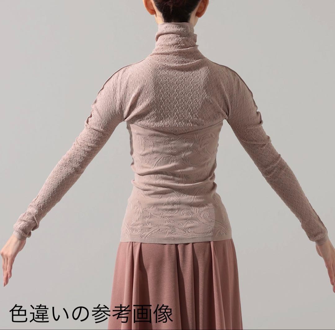 チャコット　ノーソーイングニット　ハイネック 白　ホワイト　新品　レディース