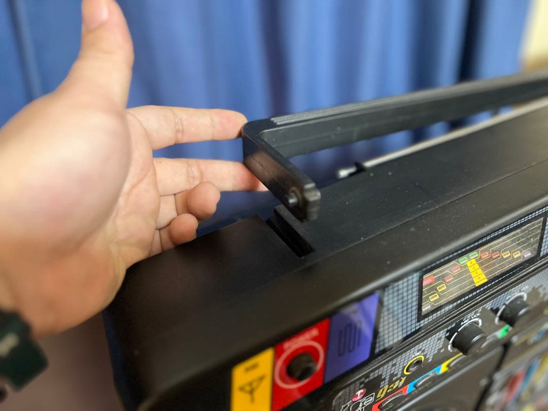 激レア LASONIC Bluetooth レトロ ラジカセ風　ラソニック