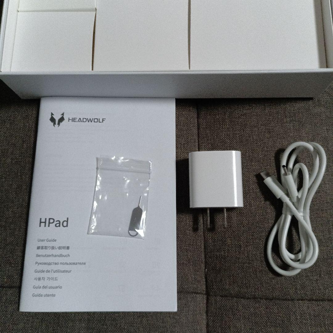 HEADWOLF HPad5　10インチ タブレットPC　純正カバー付き