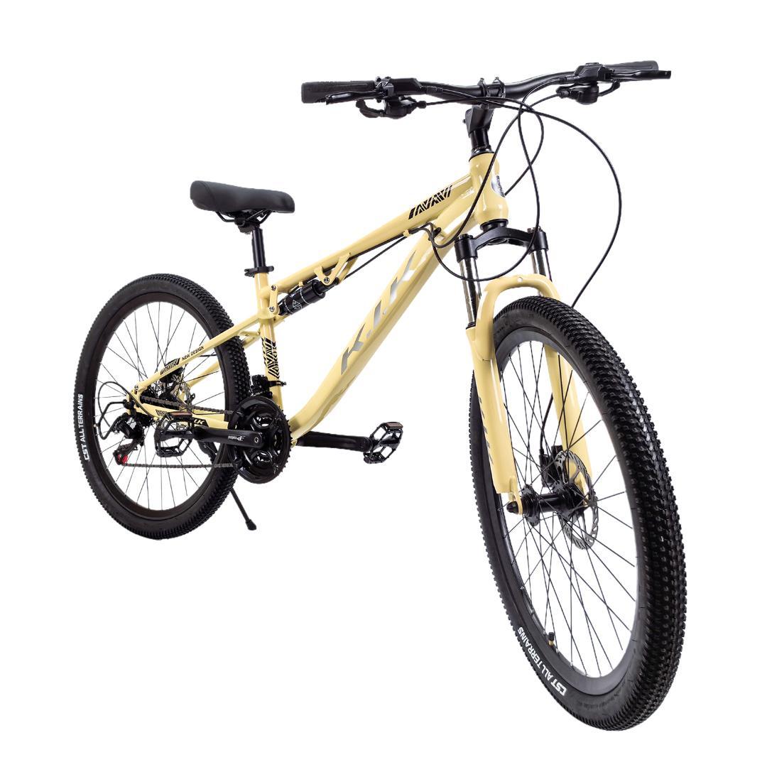新品KFX26 自転車 マウンテンバイク 油圧式ディスクブレーキ19