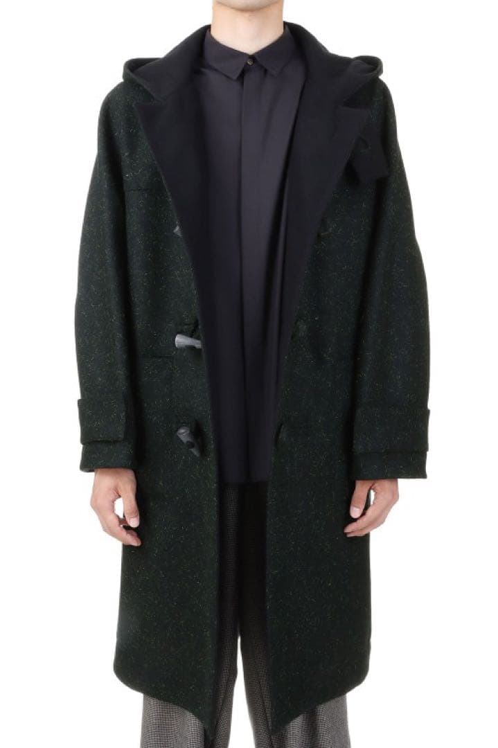 [新品] OVERCOAT Speckled Wool Duffle Coat