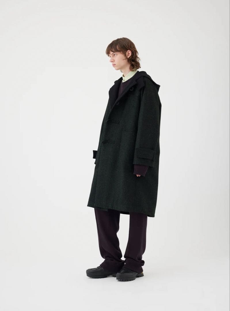 [新品] OVERCOAT Speckled Wool Duffle Coat