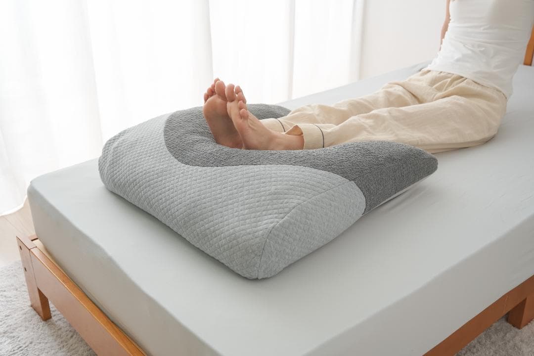 超熟プレミアム深層呼吸まくら　グレーの枕 快適な睡眠