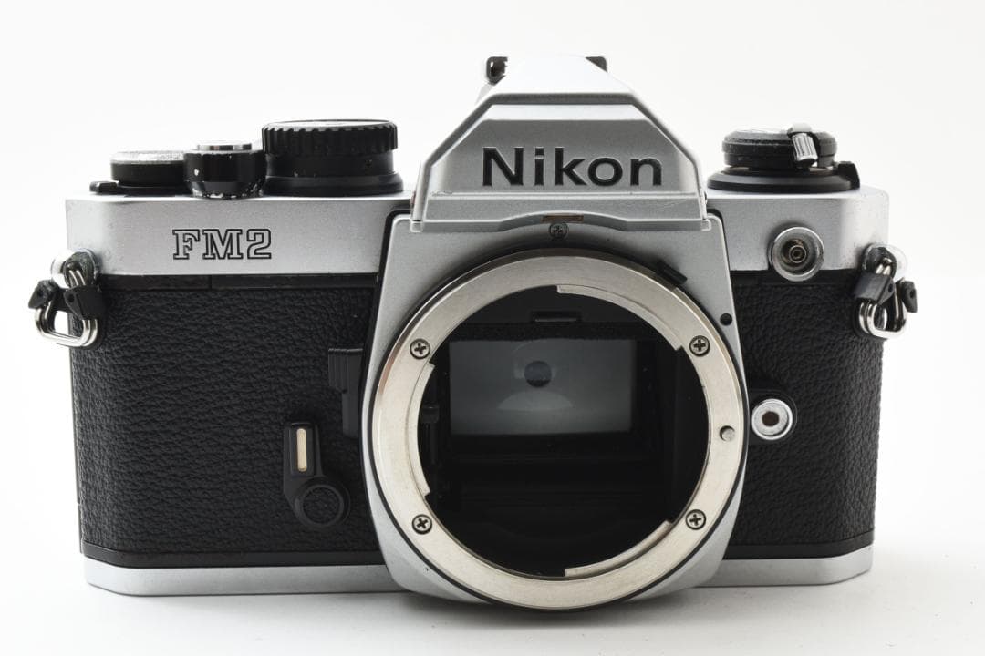 超美品 ニコン New FM2 シルバー フィルム　モルト新品交換済 B505
