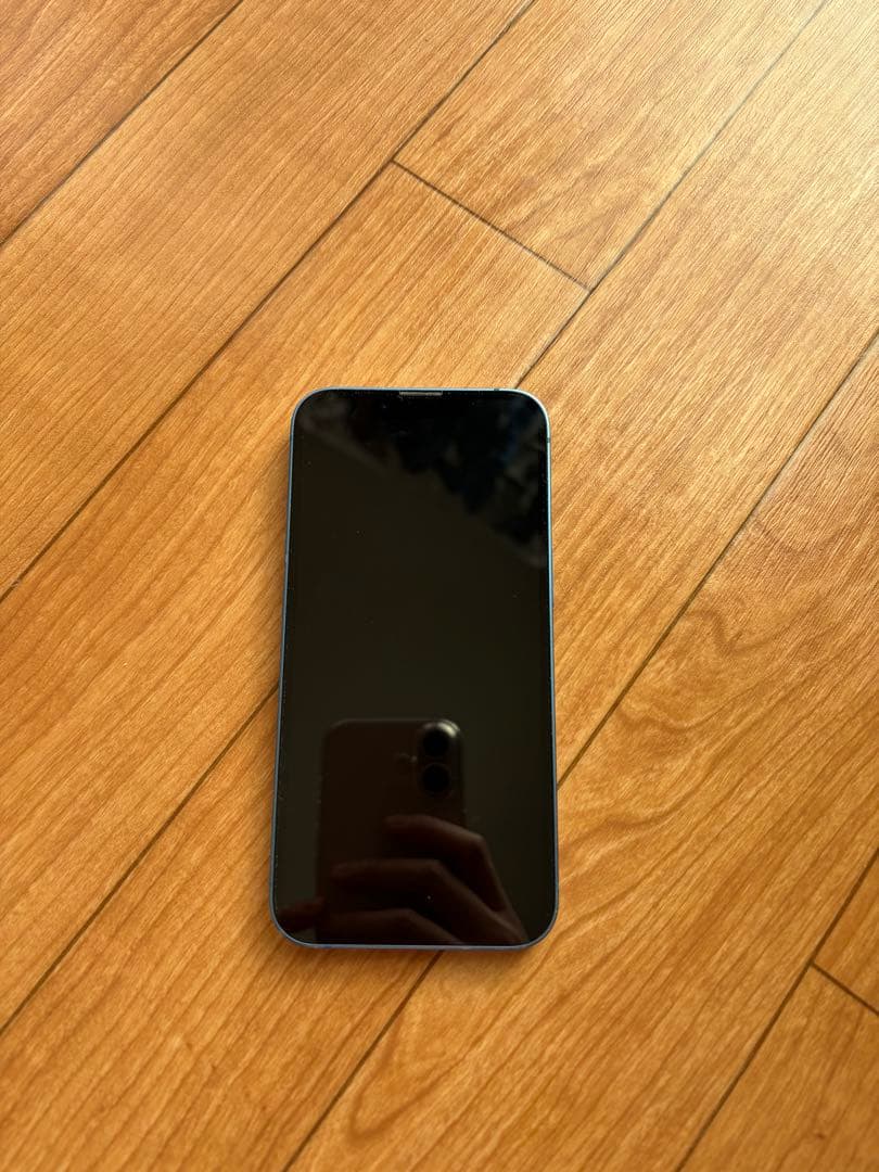 iPhone 13 256GB ブルー SIMフリー バッテリー76% 本体のみ