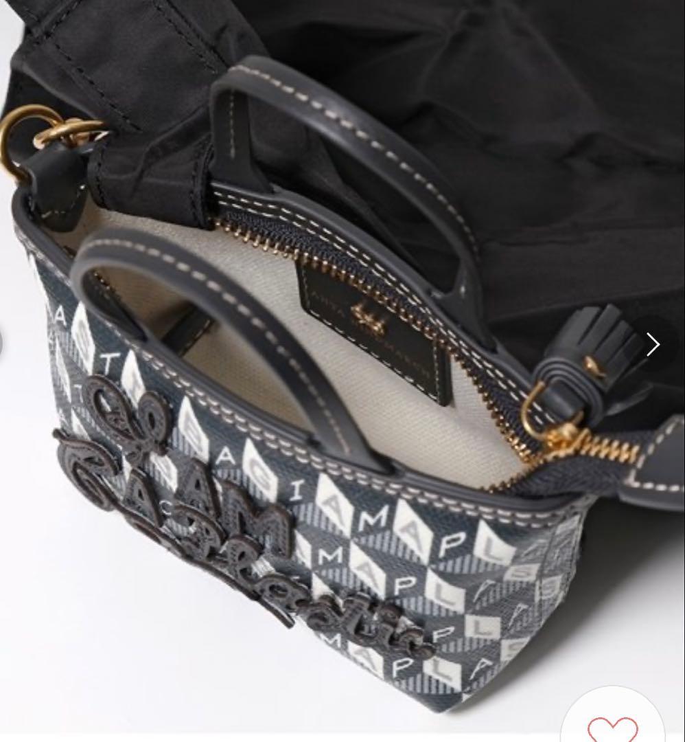 アニヤハインドマーチ　エコバッグ　charm shopper バッグチャーム