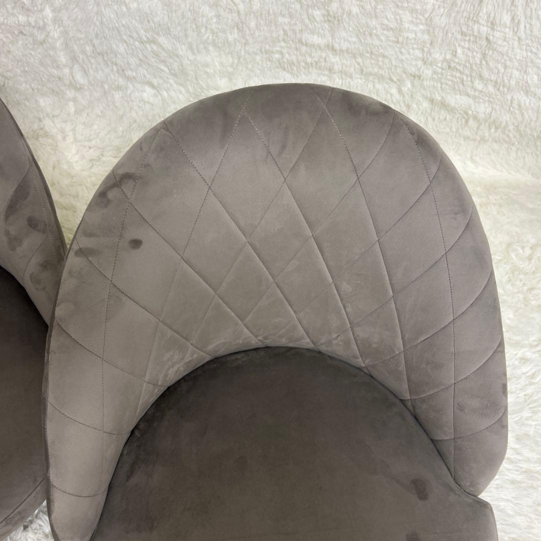 【美品】2個セット　LOWYA ローソファ　座椅子　コンパクト　ベルベット調