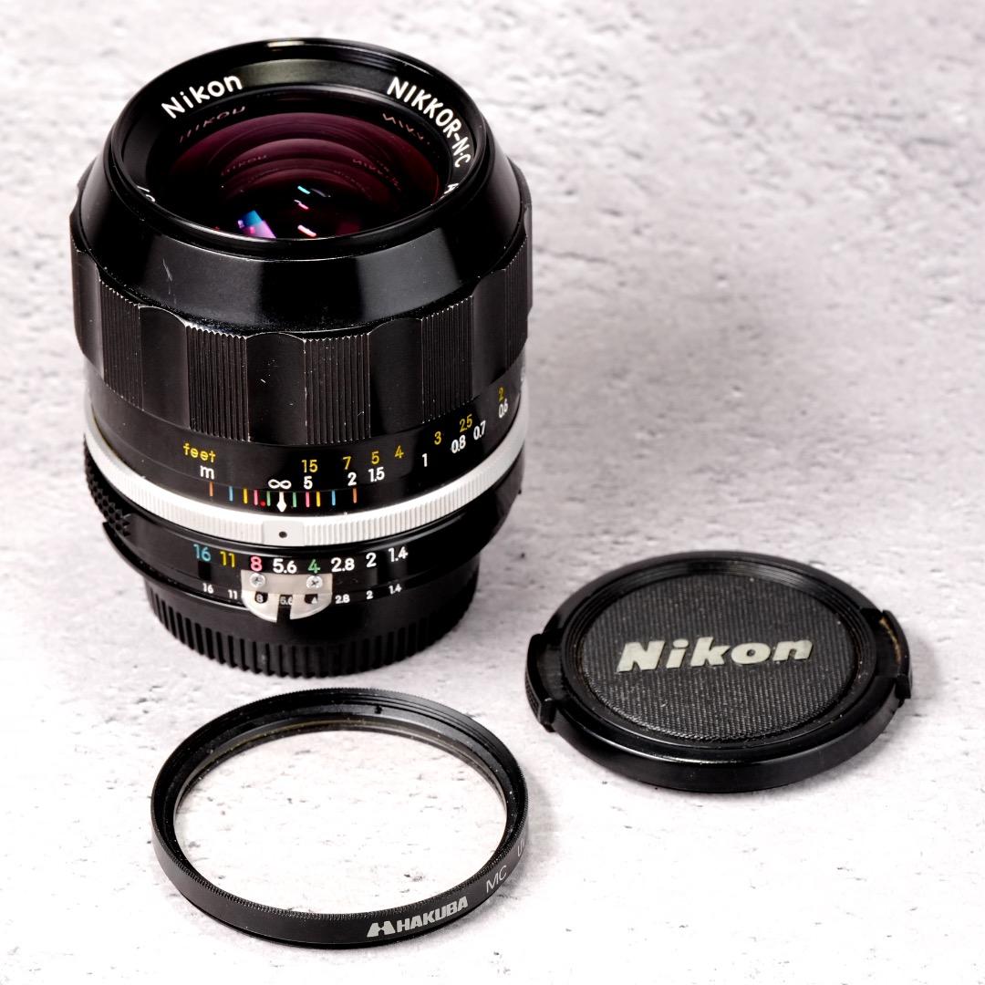 希少 Ai改 ニコン Nikkor-N C Auto 35mm F1.4 131
