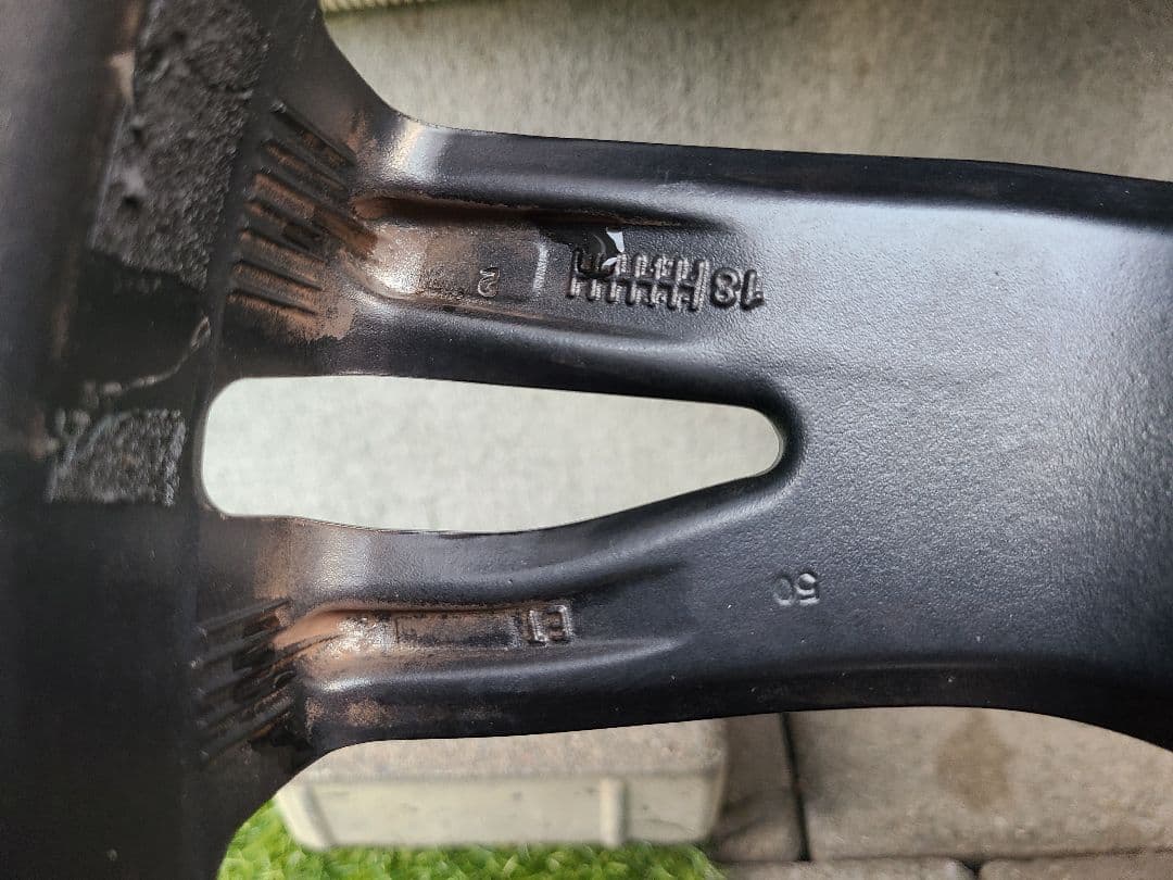 ②【美品】MAK ストックホルム 18in 7.5J +50 PCD108　1本