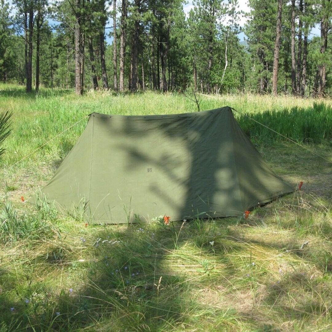 ☆デッド＆バッチ一致☆アメリカ軍 米軍 US アーミー パップテント 1983年