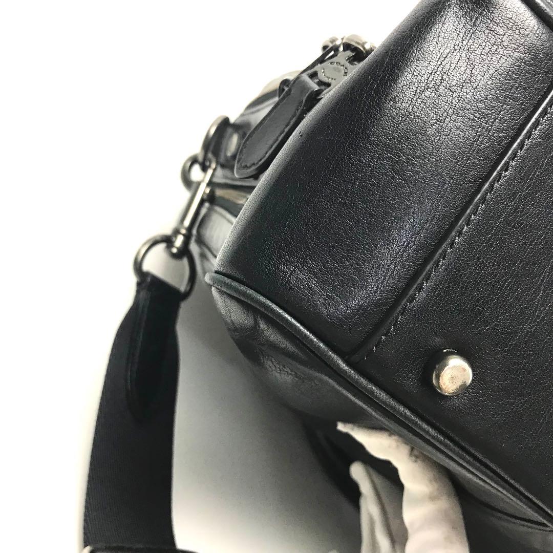 コーチ COACH ビジネスバッグ ブラック レザー ショルダー 23791