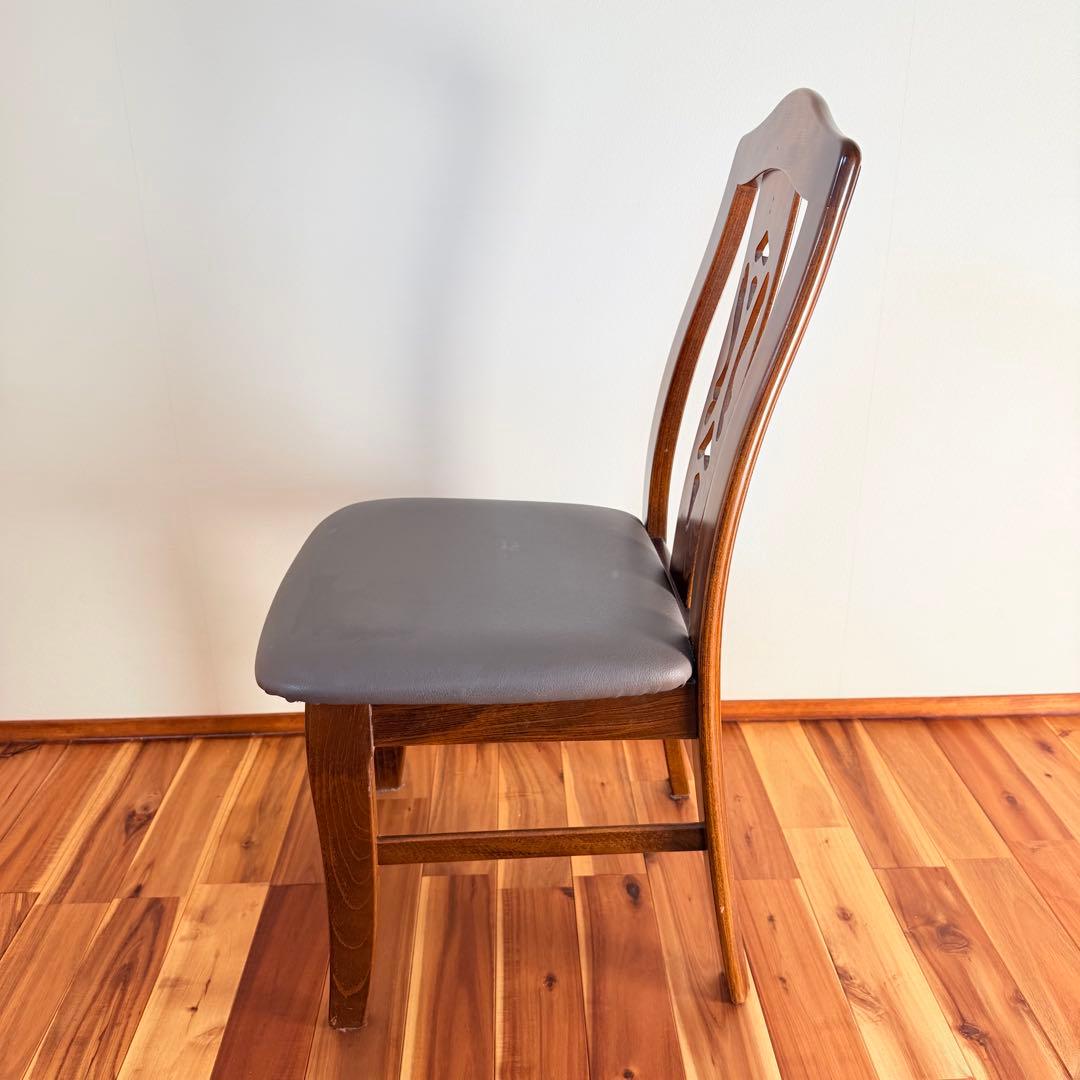 ② カリモク　ダイニングチェア　木製　karimoku 椅子　イス　コロニアル