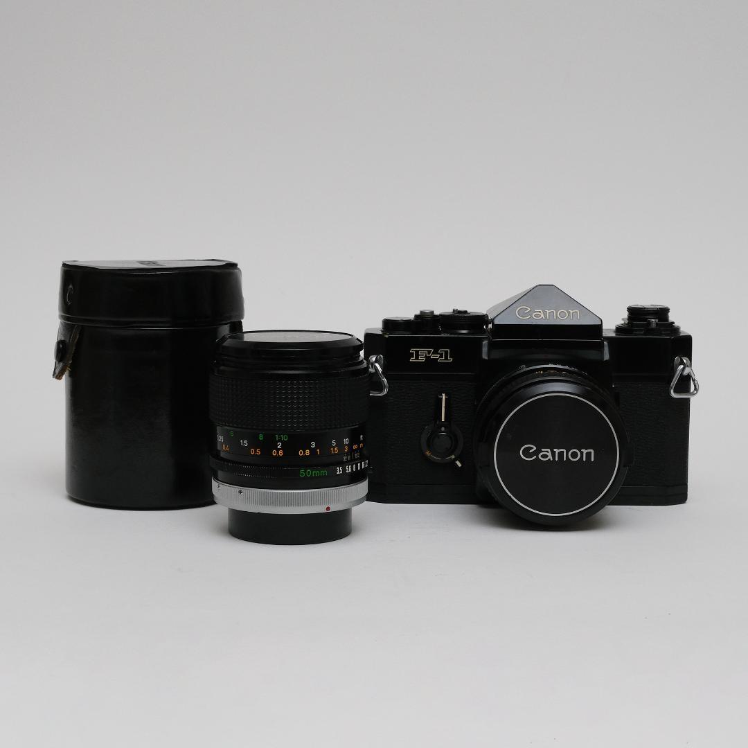 Canon F-1 前期 + FDレンズ 28mm, 50mm カメラセット