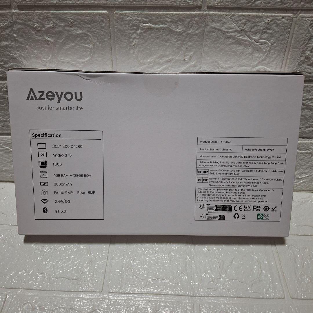 Android15 タブレット 10インチ Wi-Fi 12GB+128GB