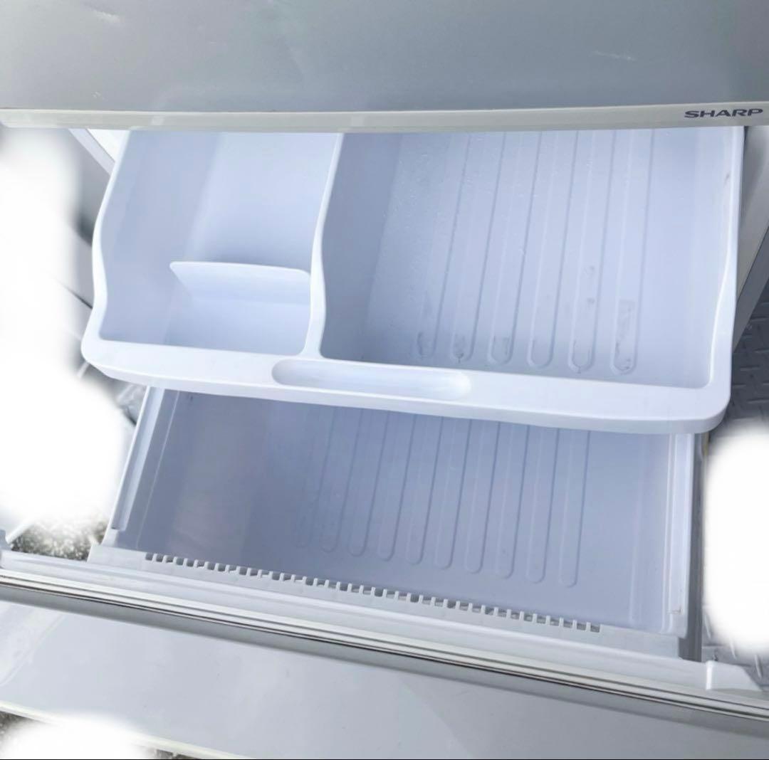 人気 SHARP両開き冷蔵庫 350L SHARP SJ-WA35W-S
