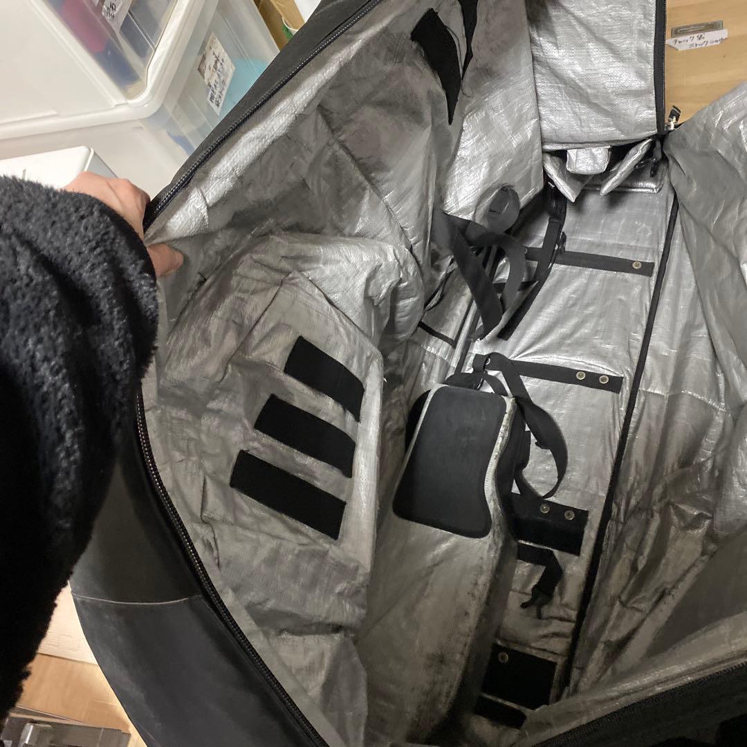 evoc イーボック バイクトラベルバッグ 輪行バッグ ブラック キャスター付