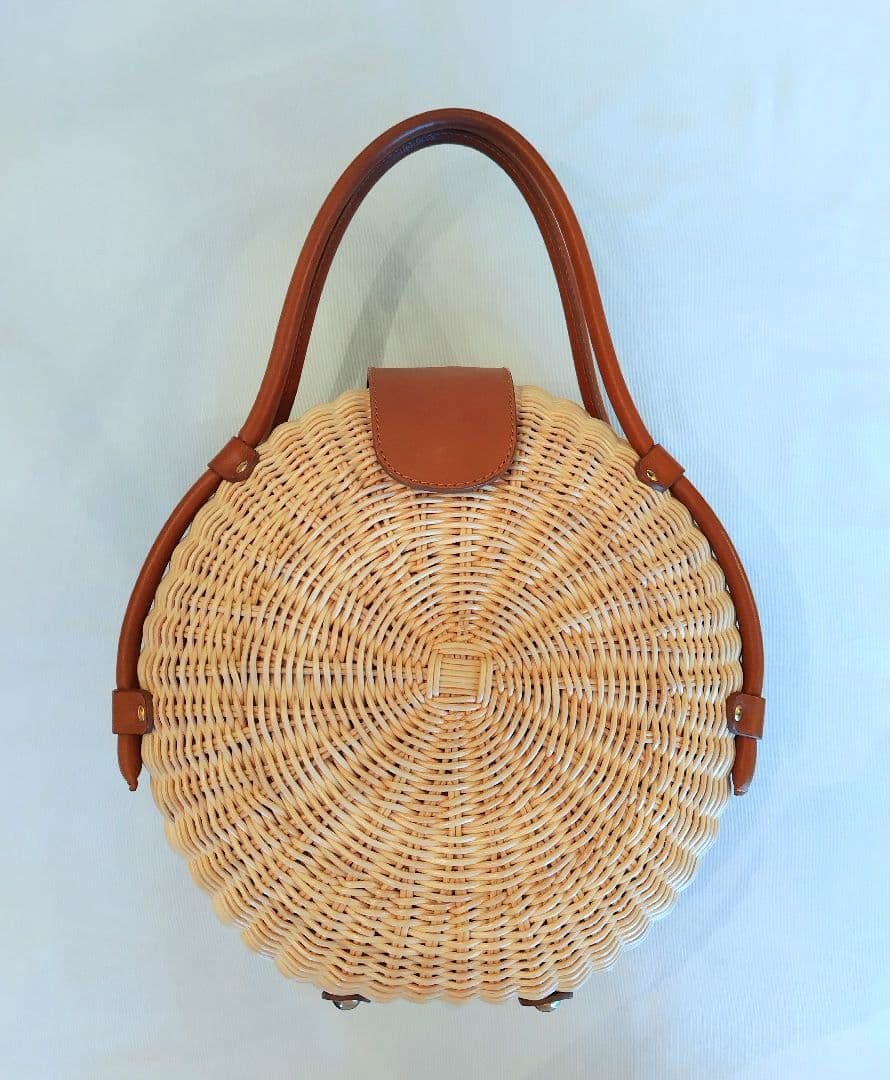 最終お値下げ　TOMMASO CANDRIA　かごバッグ　トーマソカンダリア