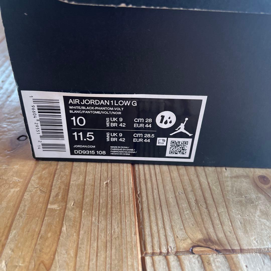 NIKE ジョーダンゴルフ　28センチ