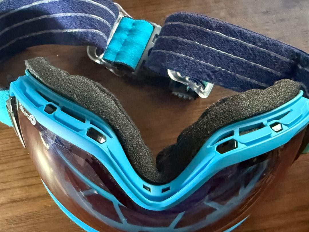 SWANS ゴーグル 青 全天候レンズ