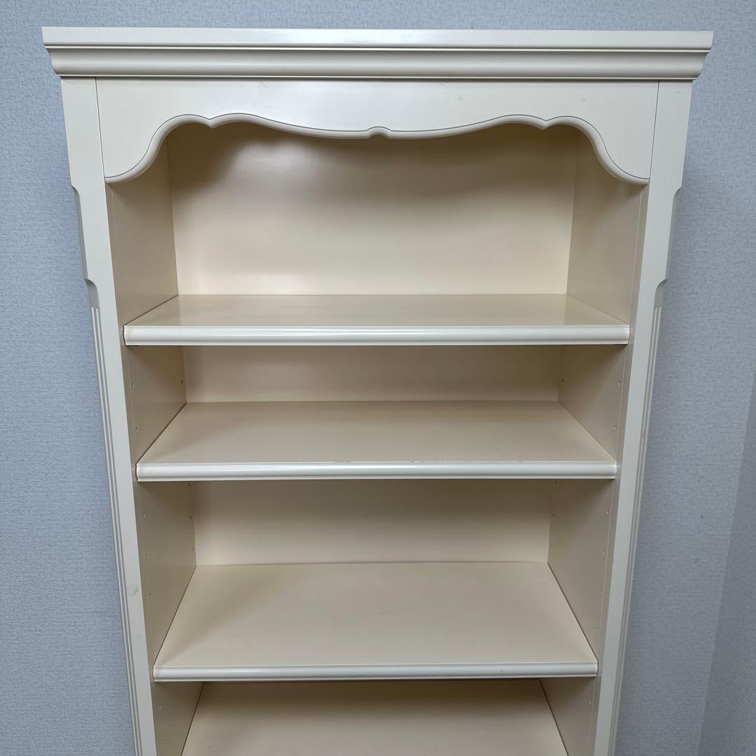 カリモク オープンシェルフ ブックシェルフ 飾り棚 書棚 本棚 姫系 i1※