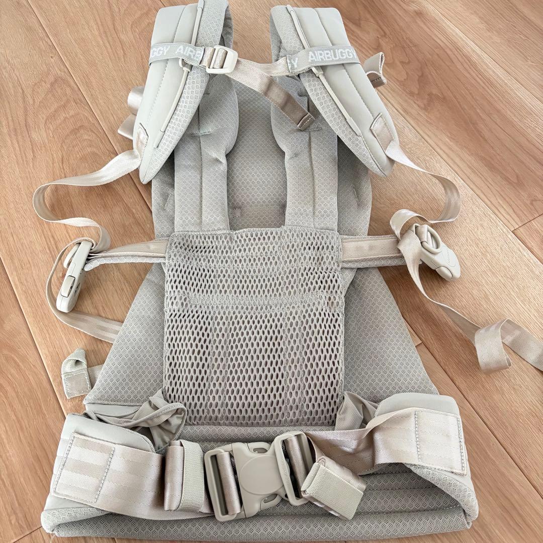 エアバギー ベビーキャリア ベーシックプラス　サンドベージュ