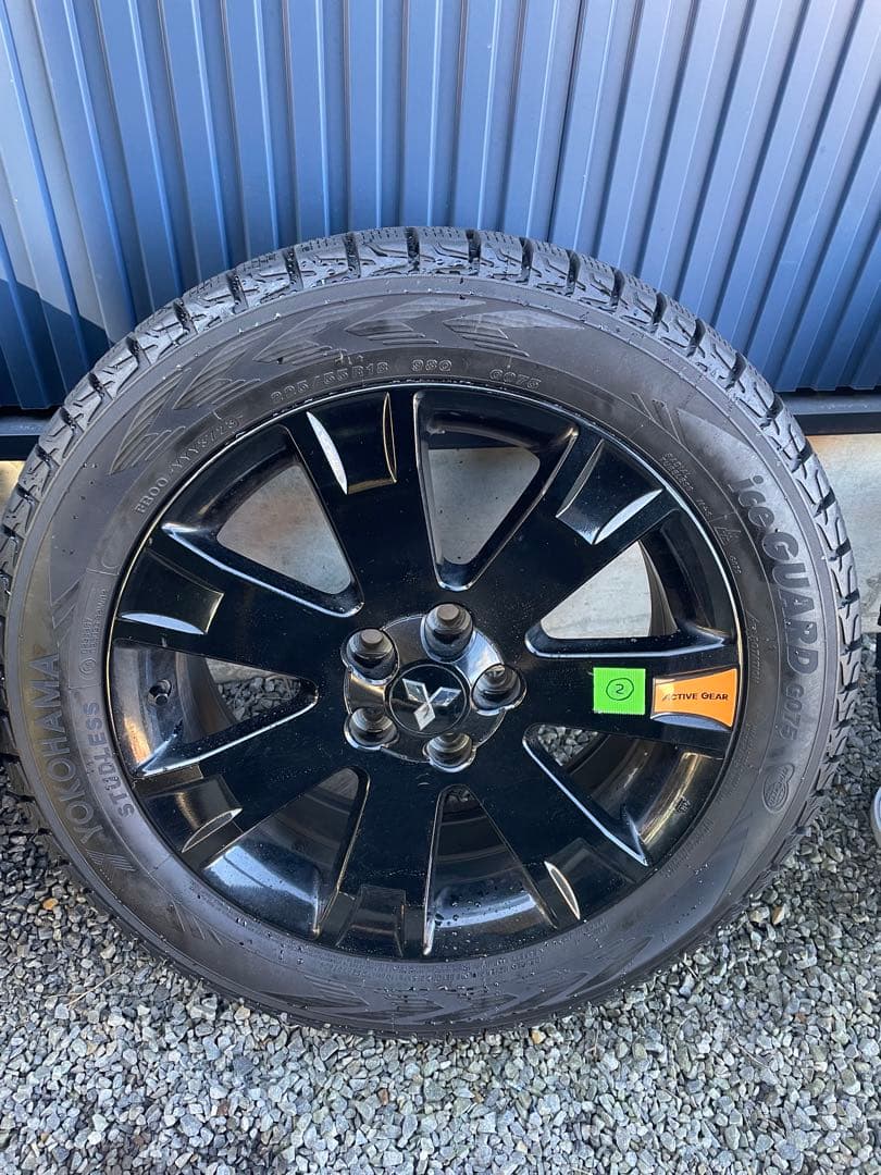 デリカD5純正ホイール＋スタッドレスセット