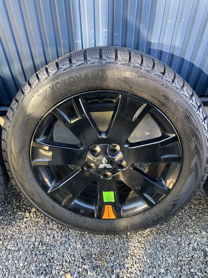 デリカD5純正ホイール＋スタッドレスセット